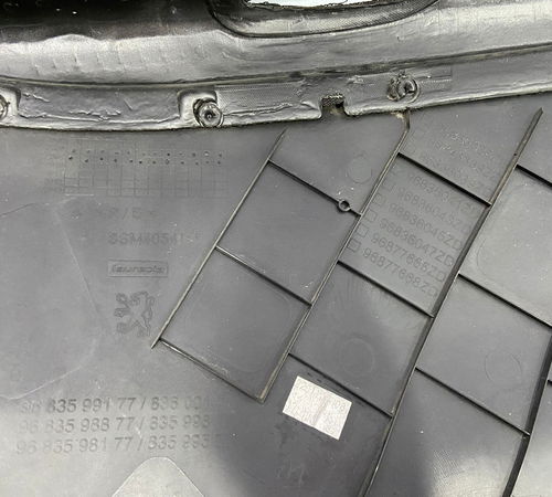 Forro De Porta Traseira Direita Peugeot 207 2007/2012