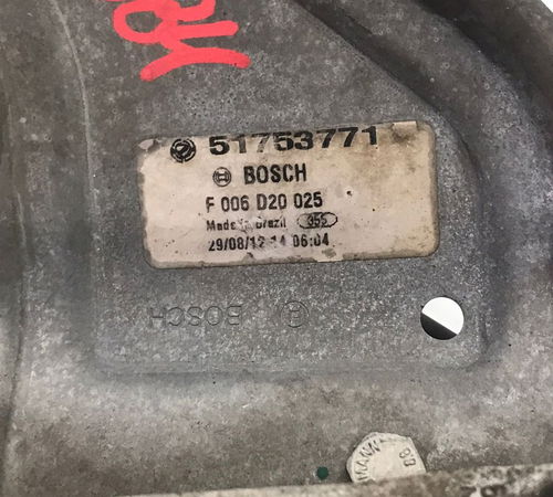 Máquina Limpador Para-brisa Dianteiro Fiat Punto 2008/2018