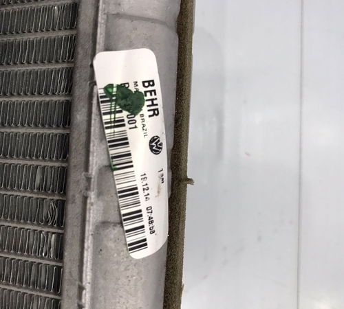 Radiador Ar Quente Volkswagen Up 2014/2019