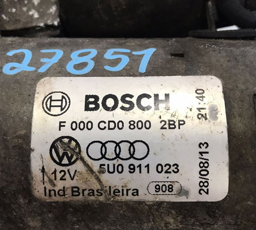 Motor De Arranque Volkswagen Gol G5/g6 2013/2016