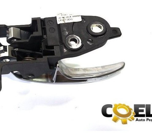 Maçaneta Interna Porta Direita Jeep Renegade 2019 (241) Prateado Dianteira/traseira