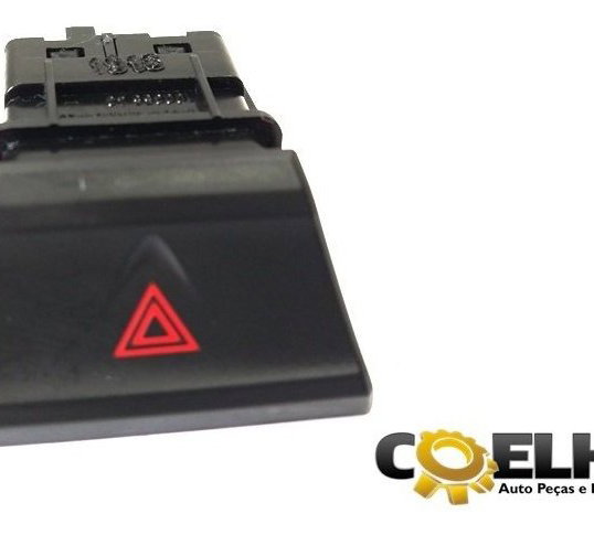 Botão Comando Alerta Onix 2014 (317) Preto