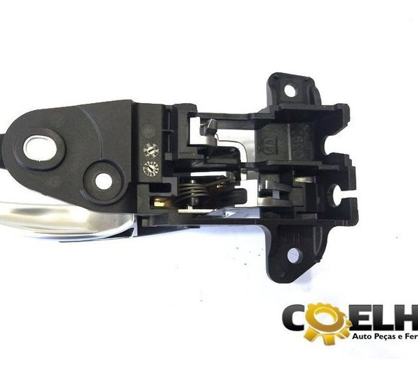 Maçaneta Interna Esq Jeep Renegade 2016 (333) Preto Dianteira/traseira