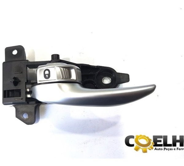 Maçaneta Interna Esq Jeep Renegade 2016 (333) Preto Dianteira/traseira