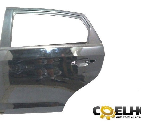 Porta Traseira Esquerda Chery Celer 2018 (615) Traseira Esquerda Preto