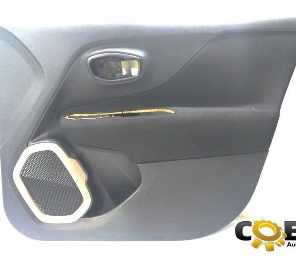 Forro Porta Dianteiro Direito Jeep Renegade 2016 Preto