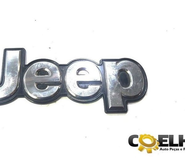 Emblema Original Jeep Renegade 2016 (831) Prateado