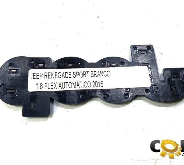 Emblema Original Jeep Renegade 2016 (831) Prateado