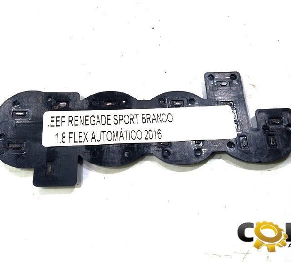 Emblema Original Jeep Renegade 2016 (831) Prateado