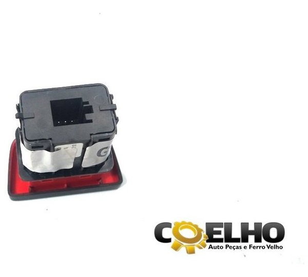 Botão Alerta Emergencia Vw Gol 1.0 2013 (1016) Preto