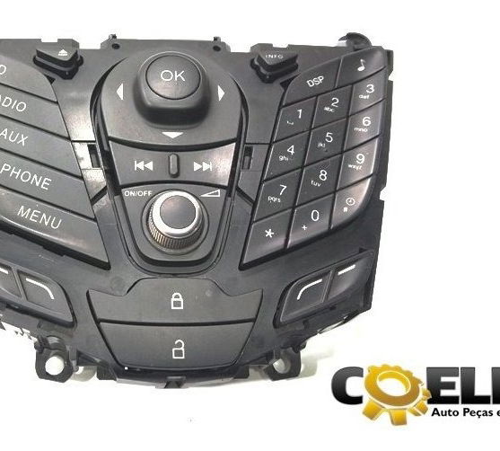 Painel De Controle Do Rádio Original Ford Ka (1101)