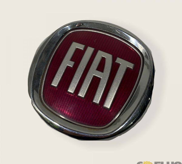 Emblema Original Capô Dianteiro Fiat Mobi 2017/2018 (940) Vermelho