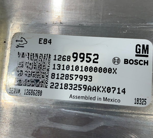 Módulo De Injeção Onix Lt 1.0 4cc Flex Manual 2019 (3836)