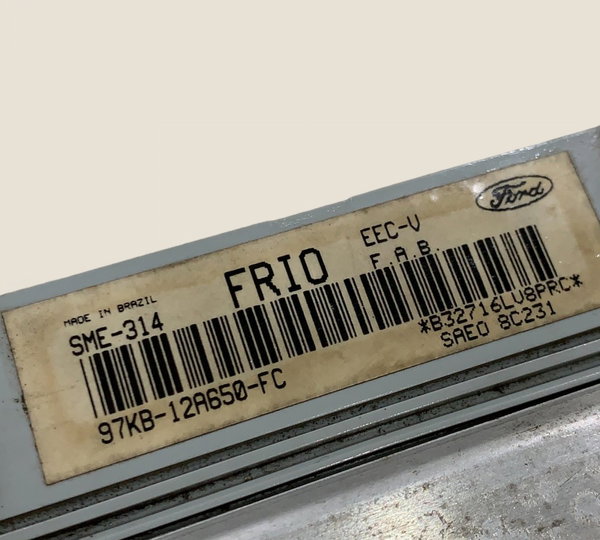 Módulo Injeção Ford Ka 1.0 1997 97kb-12a650-fc (3855)