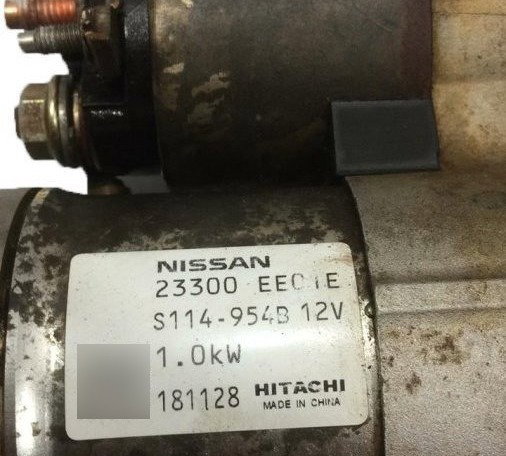 Motor Arranque Partida Nissan Versa 1.6 Sl 2019