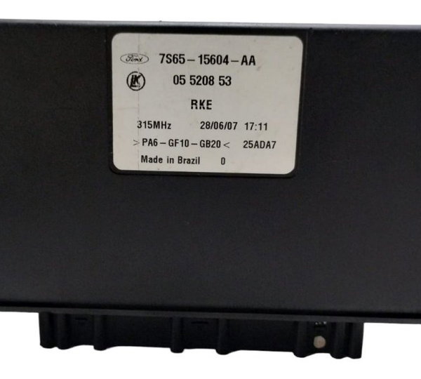 Módulo De Conforto Ford Fiesta 7s65-15604-aa - Comparar