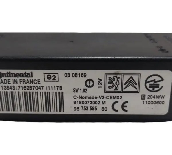 Módulo De Conforto Peugeot 307 1.6 / Citroen C5