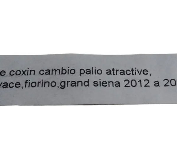 Suporte Coxim  Câmbio Palio Attractive 1.0 2012 A 2017 Orig