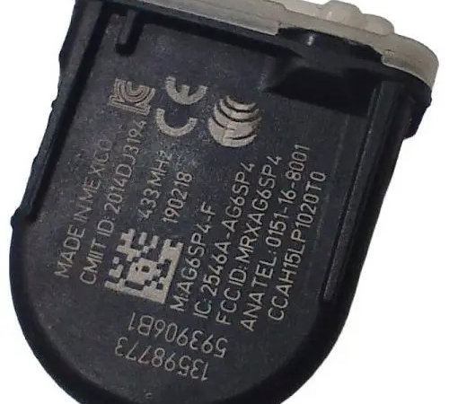 Sensor Pressão Pneus Chevrolet Cruze 2018 13598773
