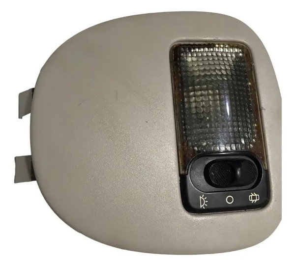 9625049077 Luz Leitura Dianteira Teto Peugeot 206 2001 Cinza