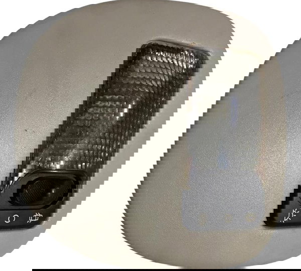 9625049077 Luz Leitura Dianteira Teto Peugeot 206 2001 Cinza