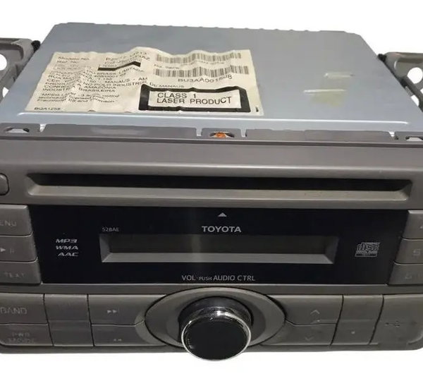Rádio Original Toyota Etios Yefa0500019
