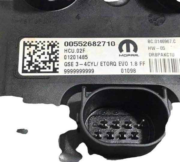 Módulo Eletro Ventilador Fiat Argo Drive 2018 00552682710