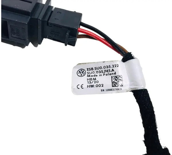 Chicote Entrada Usb Painel Frontal Vw Gol 1.0 2020 5u0035745