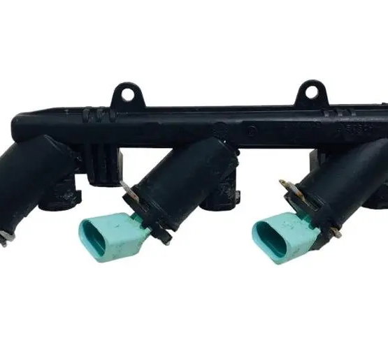 Flauta Dos Bicos Injetores Vw Gol G7 / G8 1.0 2018/2020
