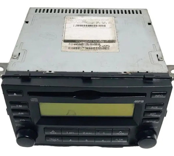 Rádio Som / Cd Player Kia Picanto 1.0 2010 Automatico