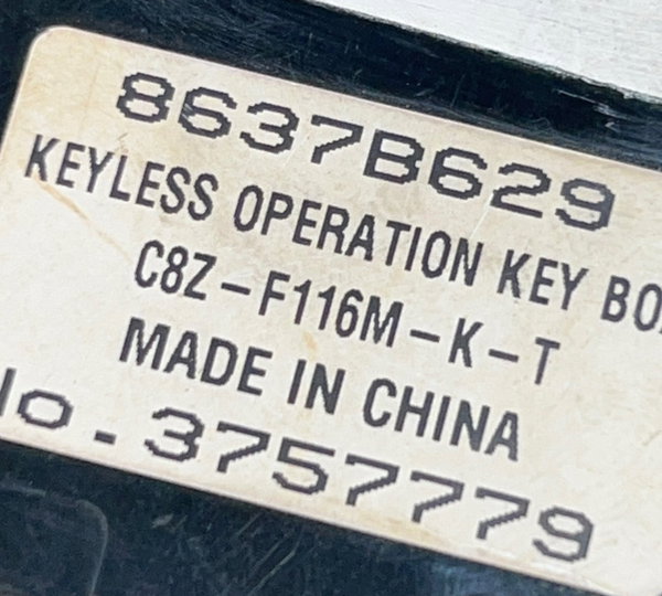 Sensor Chave Keyless L200 New Triton 2.4 Hpe-s 2021 (4342)