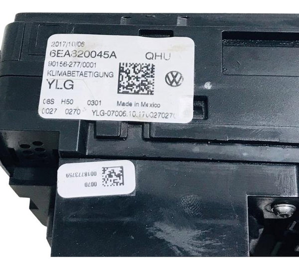 Comando Ar Condicionado Volkswagen Polo Virtus 2018 A 2022