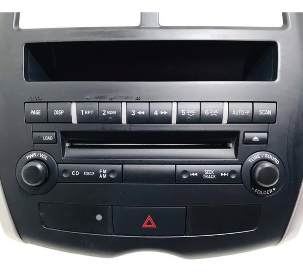 Radio Painel Central Mitsubishi Asx 2015
