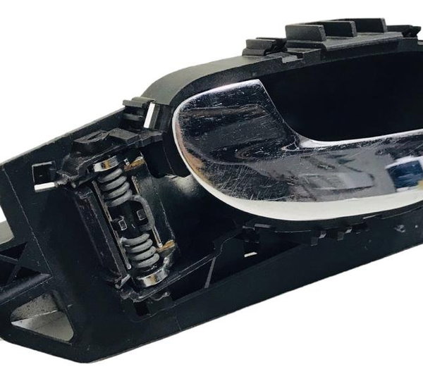 Maçaneta Interna L/esquerdo Peugeot 307 Cromada 9643604577