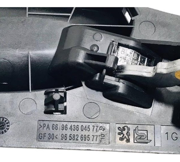 Maçaneta Interna Esquerda Peugeot 307 2007/2013 Usada Original Foto