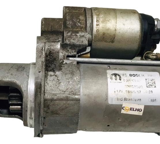 Motor Arranque Partida Fiat Argo Mobi 1.0 3cc 2017/2018