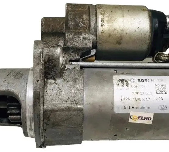 Motor Arranque Partida Fiat Argo Mobi 1.0 3cc 2017/2018