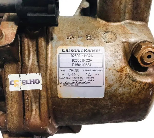 Compressor Ar Condicionado Nissan March 1.0 3cc 2016