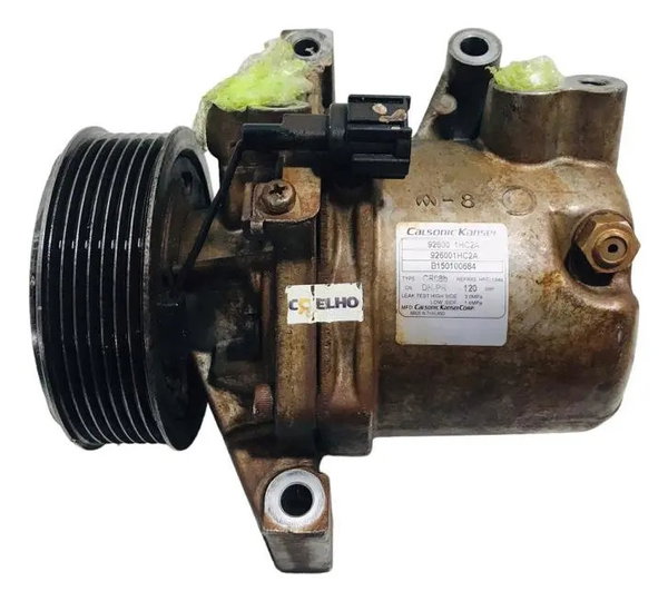 Compressor Ar Condicionado Nissan March 1.0 3cc 2016