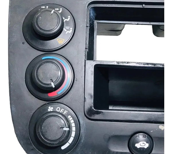 Moldura Painel Comando De Ar C/difusores Honda Civic 13/2015