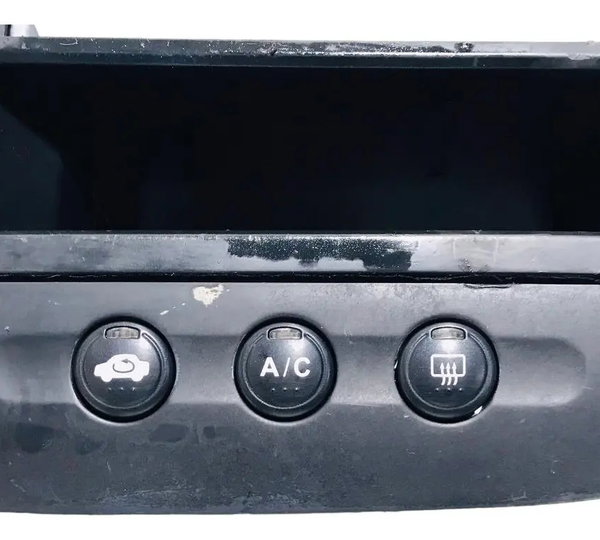 Moldura Painel Comando De Ar C/difusores Honda Civic 13/2015