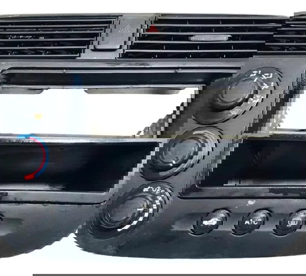 Moldura Painel Comando De Ar C/difusores Honda Civic 13/2015