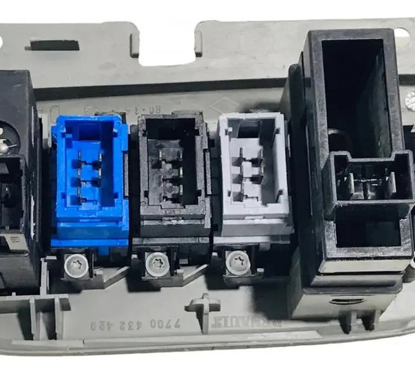 Comando Botão Farol Vidro Trava Renault Scenic 2001 À 2009