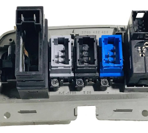 Comando Botão Farol Vidro Trava Renault Scenic 2001 À 2009