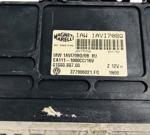 Módulo De Injeção Vw Gol 1.0 16v 1998/2001 377906021.fg