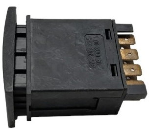 Botão De Emergência Pisca Alerta Vw 377953235 A70 Preto