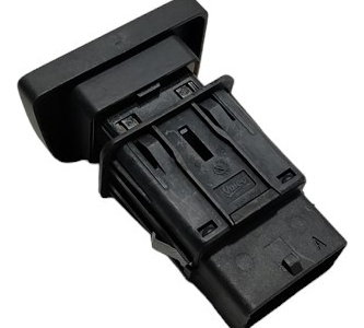 Interruptor Pisca Alerta Gol Saveiro Voyage G5 5u953235c A79 Preto