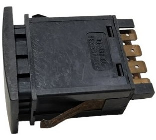 Botão Interruptor De Pisca Alerta Vw 377953235 A89 Preto