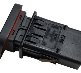 Interruptor Pisca Alerta Gol Saveiro Voyage G5 ** A118 Preto