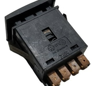 Botão Interruptor De Pisca Alerta Vw 377953235 A120 Preto